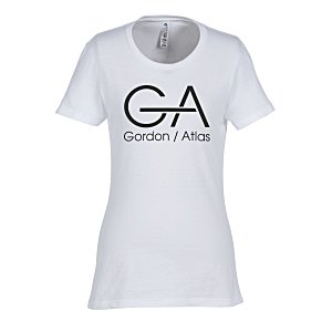 Alstyle Ultimate Cotton T-Shirt - Ladies' - White Main Image