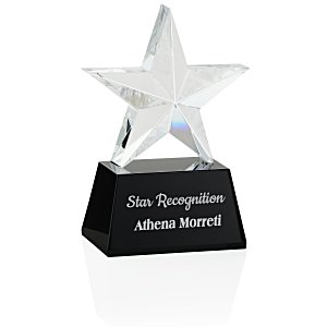 Frosted Crystal Star Award Main Image