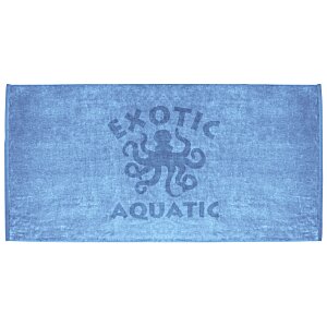 Premium Velour Beach Towel - Colours Main Image