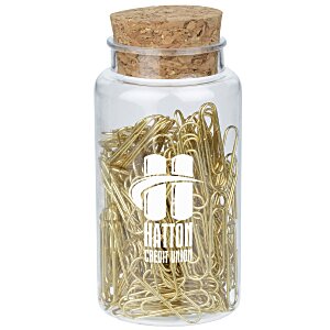 Corked Bottle - Paper Clips Main Image