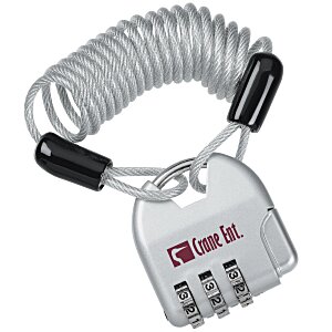Combination Cable Lock Main Image