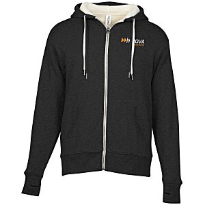 Independent Trading Co. Sherpa Lined Full-Zip Hooded Sweatshirt Main Image