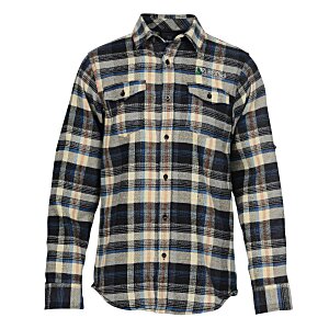 Burnside Woven Plaid Flannel Shirt - Men's Main Image