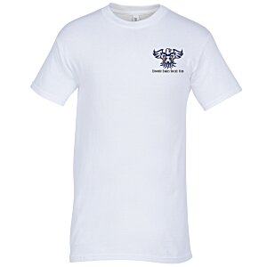 Alstyle Heavyweight T-Shirt - White - Embroidered Main Image