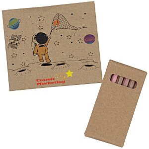 Kid's Colouring Book To-Go Set - Space - Full Colour Main Image