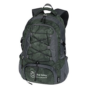 Koozie® Wanderer Backpack - Camo Main Image