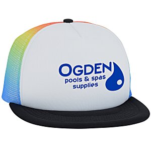 Rainbow Trucker Hat Main Image