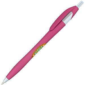 Javelin Soft Touch Pen - Metallic - Brights - Full Colour Main Image