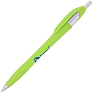 Javelin Soft Touch Pen - Neon - Full Colour Main Image