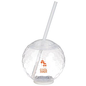 Ball Light-up Tumbler with Straw - 20 oz. Main Image
