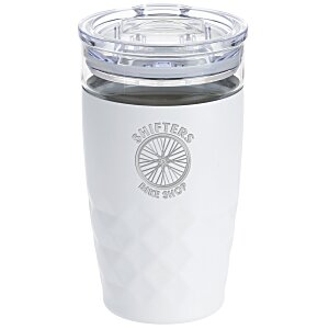 Howard Glass/Stainless Tumbler - 12 oz. - Laser Engraved Main Image