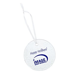 Hammered Glass Ornament - Round Main Image