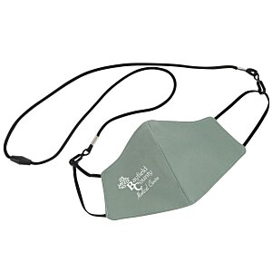 Comfy 2-Ply Face Mask with Lanyard Main Image