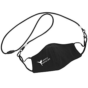 Comfy 2-Ply Face Mask with Lanyard - Youth Main Image