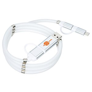 Whirl Duo Charging Cable with Magnetic Wrap Main Image