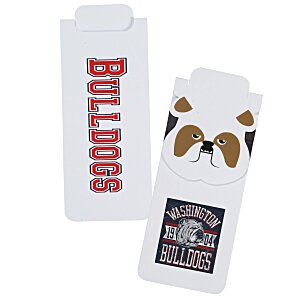 Paws and Claws Magnetic Bookmark - Bulldog Main Image