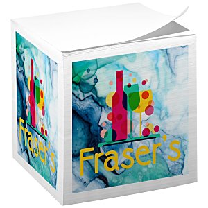 Post-it® Notes Cubes - 2-3/4" x 2-3/4" x 2-3/4" - White - Full Colour Main Image