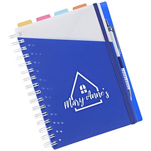 Souvenir Tabbed Notebook with Pen Main Image