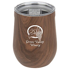 Corkcicle Stemless Wine Cup - 12 oz. - Wood Main Image
