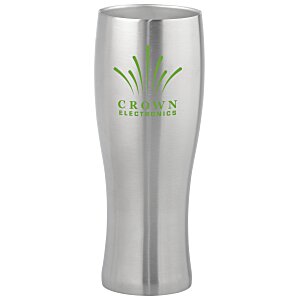 Brewmaster Tall Stainless Glass - 14 oz. Main Image