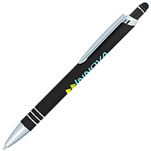 Vortex Soft Touch Stylus Metal Pen - Full Colour Main Image