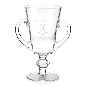 Trophy Cup Glass Award - 9" Main Image