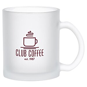 Frosted Glass Coffee Mug - 10 oz. Main Image