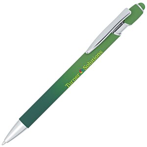 Bali Ombre Soft Touch Stylus Metal Pen - Full Colour Main Image