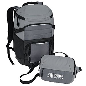 Arctic Zone Repreve Backpack Cooler with Waist Bag Main Image