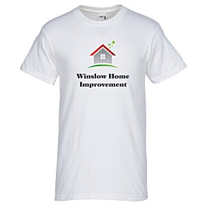 Gildan Hammer T-Shirt - White - Full Colour Main Image