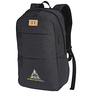 Edison 15" Laptop Backpack - Embroidered Main Image