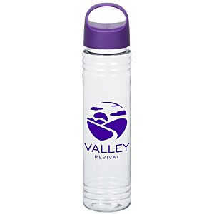 Clear Impact Adventure Bottle with Oval Crest Lid - 32 oz. Main Image