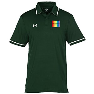 Under Armour Tipped Team Performance Polo - Men's - Full Colour Main Image
