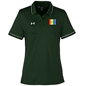 Under Armour Tipped Team Performance Polo - Ladies' - Full Colour Main Image