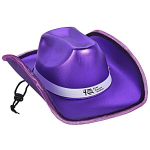 Shiny Light-Up Cowboy Hat Main Image