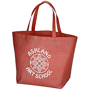 Crosshatched Non-Woven Tote Bag Main Image