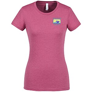 Bella+Canvas Favourite Tee - Ladies' - Heathers - Embroidered Main Image