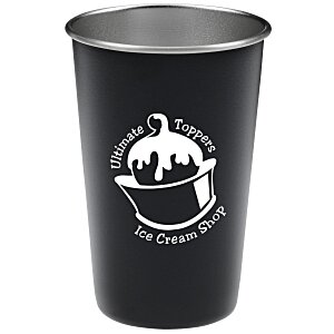 Stainless Steel Pint Glass - 16 oz. - Closeout Colour Main Image