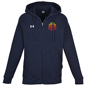 Under Armour Rival Fleece Full-Zip Hoodie - Embroidered Main Image