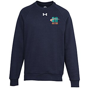 Under Armour Rival Fleece Crew Sweatshirt - Men's - Embroidered Main Image