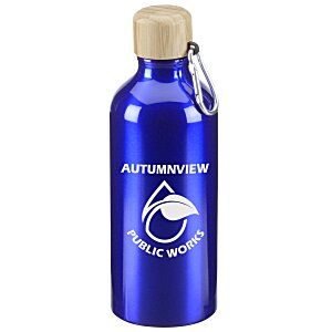 Tundra Aluminum Bottle with Bamboo Lid - 20 oz. Main Image