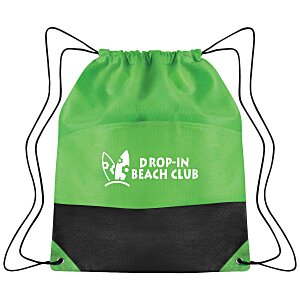 Two-Tone Drawstring Sportpack- Closeout Colours Main Image