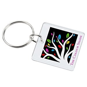 Mirrored Keychain - Square Main Image