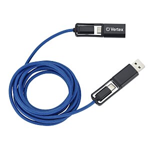 Extender Charging Cable with USB Hub Main Image