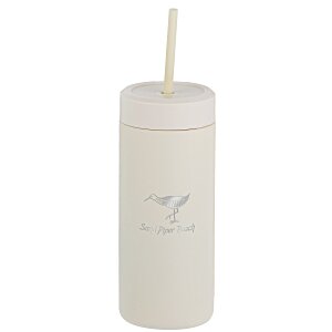 Sol Tonal Tumbler with Straw - 20 oz. - Laser Engraved Main Image