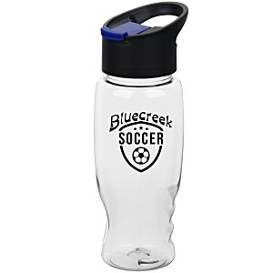 Clear Impact Comfort Grip Bottle with Pop Sip Lid - 27 oz. Main Image