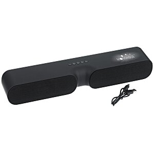 SCX Sound Bar Light-Up Logo Wireless Speaker - Closeout Main Image