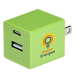 Square USB Wall Charger - USBC Main Image