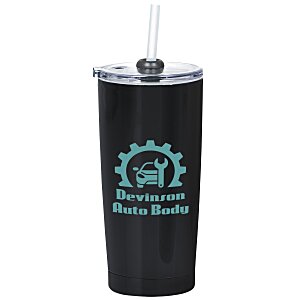 Revelstoke Tumbler With Straw - 20 oz. - Closeout Main Image
