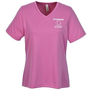Zone Performance Mesh V-Neck T-Shirt - Ladies' Main Image